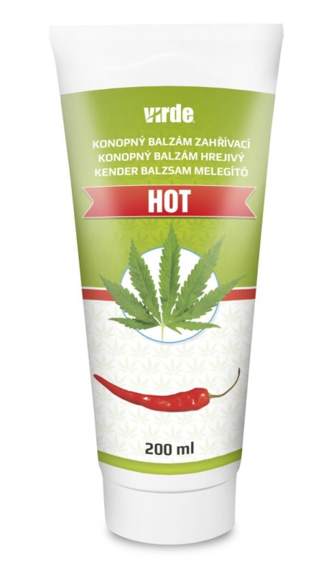 VIRDE KONOPNY BALSAM ROZGRZEWAJĄCY, 200 ml od Cannamos